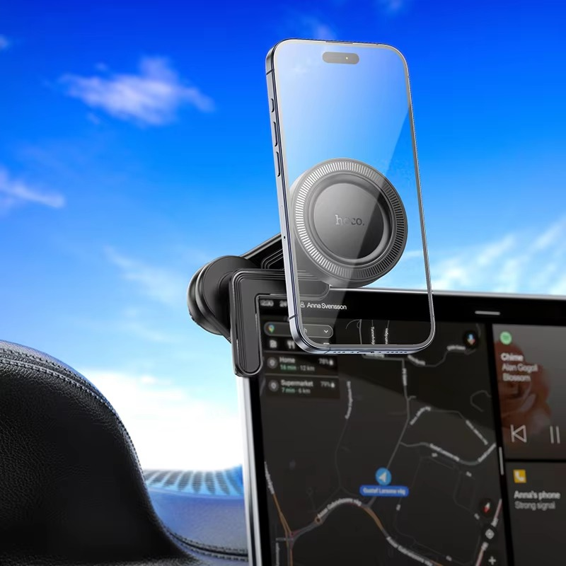Hoco H57 Magnetic Car Phone Holder for Tesla Display APP Foldable Degree Rotation Metal Car Mount for iPhone 13 14 15 16 Pro Max Hoco H57 Magnetic Car Phone Holder for Tesla Display APP Foldable Degree Rotation Metal Car Mount for iPhone 13 14 15 16 Pro Max